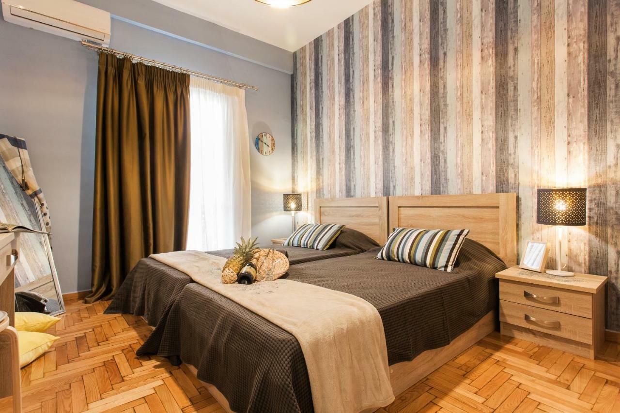 Safe Quiet Rooms In Apartment Close To Metro Station And Walk Acropolis Athen Exterior foto